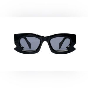 Eternal Blue Midnight Black Sunglasses